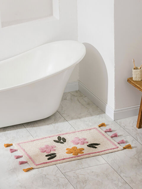 LCW HOME Püsküllü Banyo Paspası 50x80 cm - S64981Z8-F9C