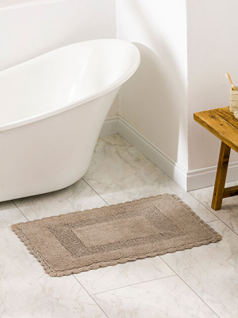 LCW HOME BROWN Bath Mat - S65086Z8-DU7