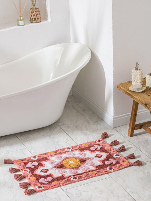 LCW HOME Püsküllü Banyo Paspası 50x80 cm - S65268Z8-F9C