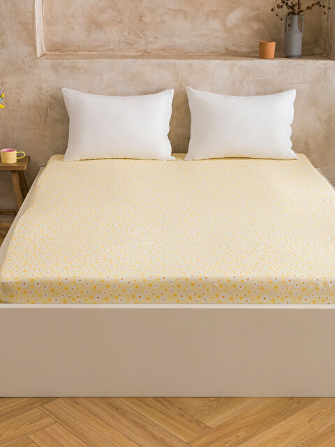 LCW HOME Çift Kişilik Lastikli Çarşaf - S65830Z8-F9C