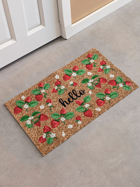 LCW HOME Yazı Baskılı Kapı Önü Paspası 45x75 cm - S66997Z8-F9C