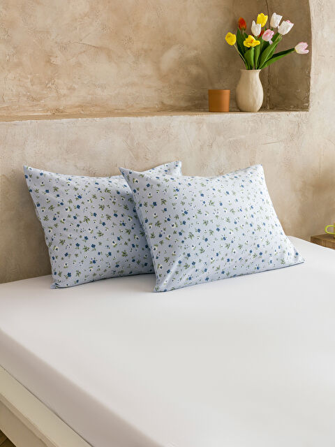 LCW HOME Desenli Yastık Kılıfı 2'li 50x70 cm - S67425Z8-F9C