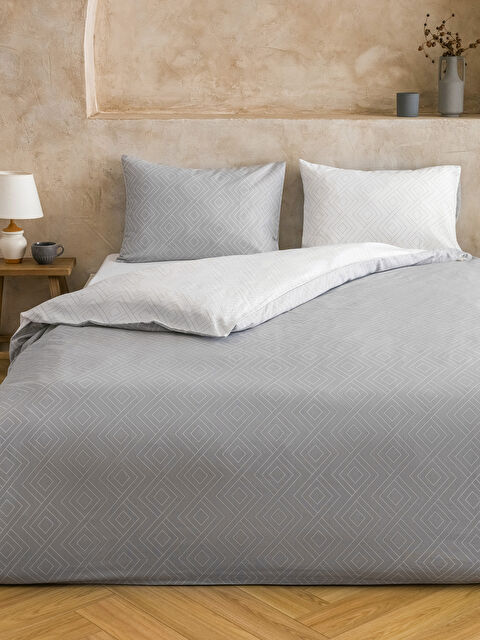 LCW HOME Desenli Çift Kişilik Nevresim Seti - S67473Z8-LRW