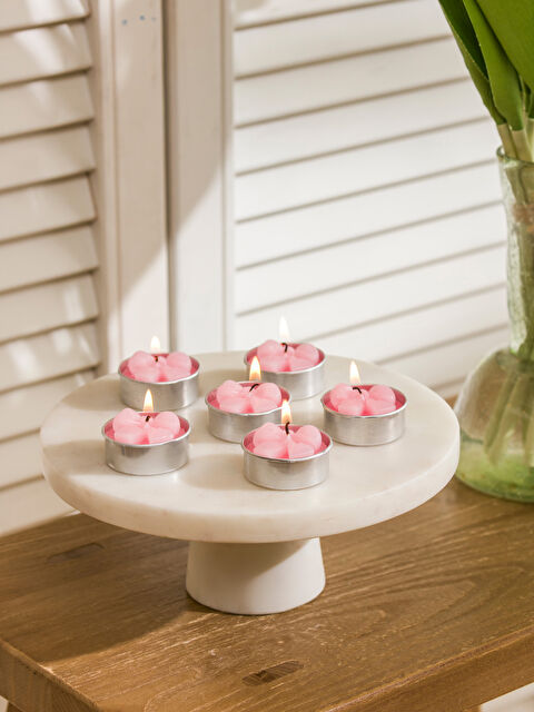 LCW HOME Fiyonk Figürlü Dekoratif Mum 6'lı - S6AC92Z8-M0T