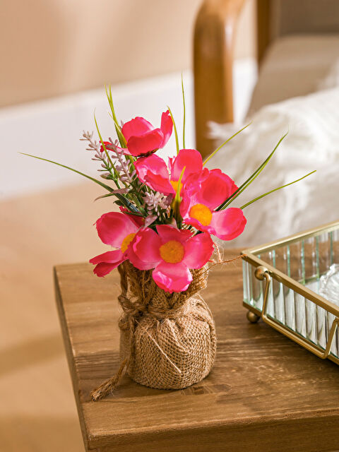 LCW HOME Saksılı Dekoratif Yapay Çiçek 17 cm - S6BR45Z8-M0T