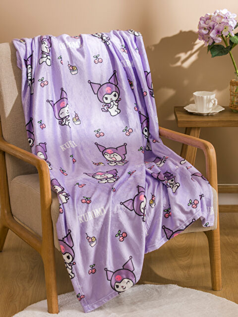 LCW HOME PURPLE Throw Blanket - S6BV86Z8-LTM