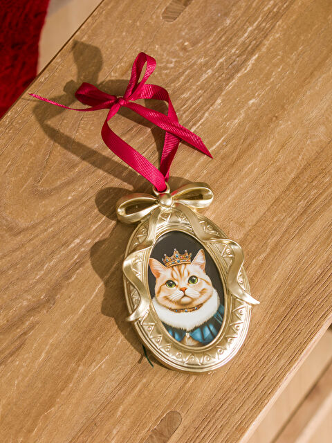 LCW HOME Kedi Figürlü Yılbaşı Ağaç Süsü 12 cm - S6CF31Z8-M0T