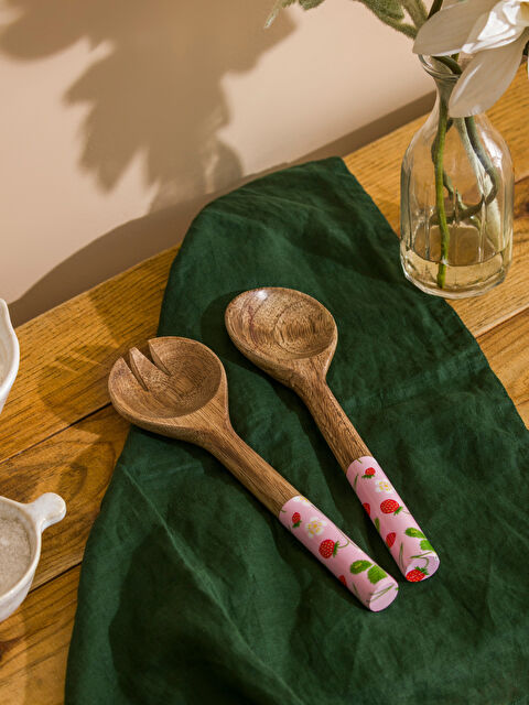 LCW HOME Mango Ağacı Servislik 2'li - S6CR71Z8-F9C