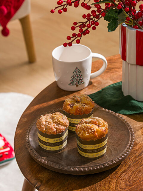 LCW HOME Döner Ayaklı Ahşap Sunumluk 24 cm - S6CR83Z8-LQY