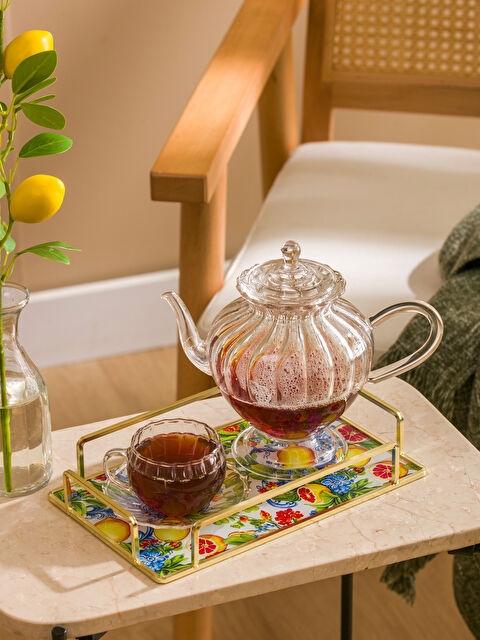 LCW HOME Dekorativni metalni poslužavnik 25 cm - S6CS16Z8-F9C