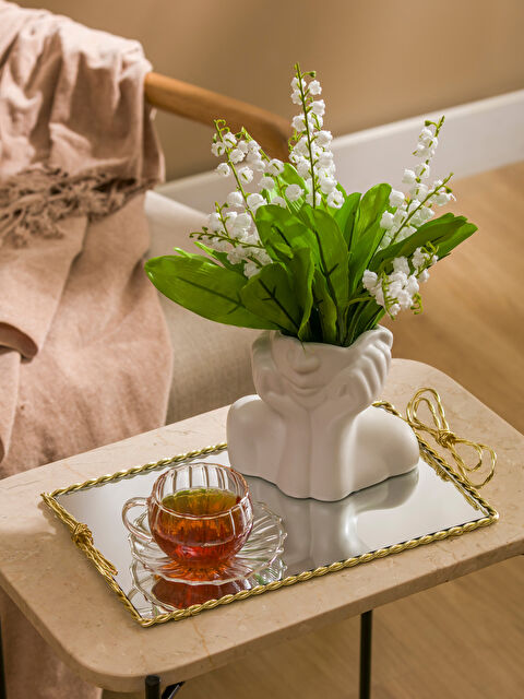 LCW HOME Aynalı Cam Tepsi 32 cm - S6CS30Z8-LUL