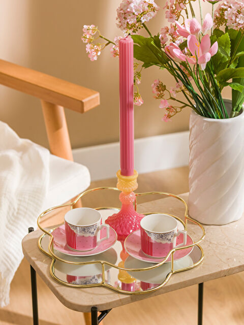 LCW HOME سینی دیکۆراتی زه‌رد - S6CS32Z8-LUL