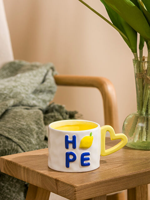 LCW HOME Printed Ceramic Mug, 400 ml - S6DD87Z8-F9C