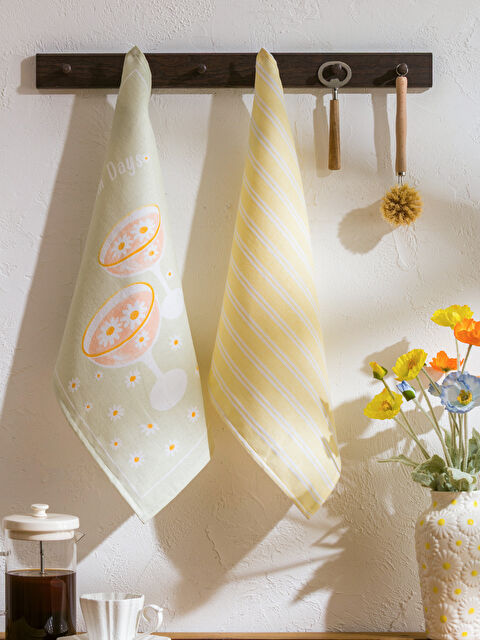 LCW HOME Baskılı Kuruluma Bezi 2'li 40x50 cm	 - S6DQ73Z8-F9C