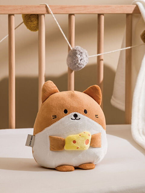 LCW HOME Pernă de pluș pentru bebeluși, model șoricel, 19 cm