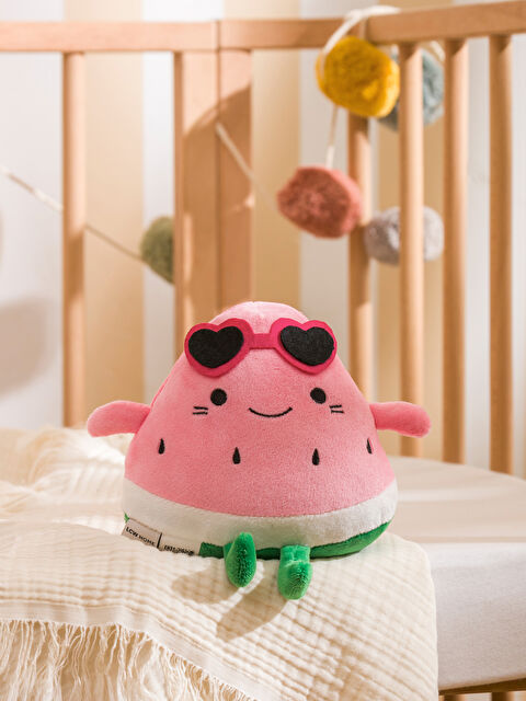 LCW HOME Детская плюшевая подушка в виде арбуза 17 см - S6EF51Z1-F9C