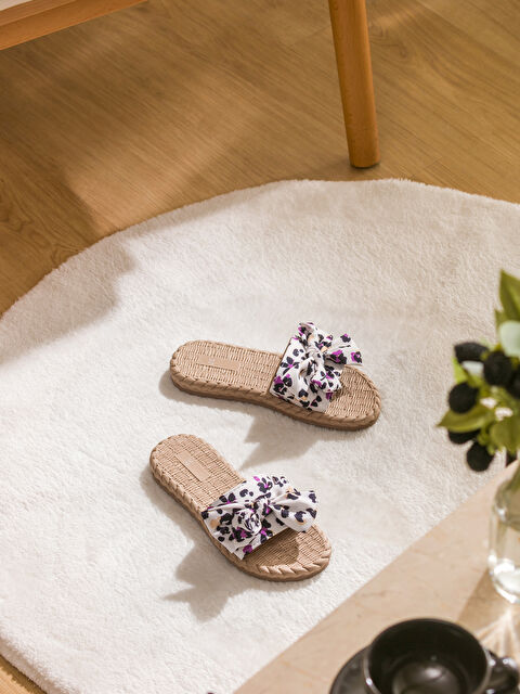 LCW STEPS شرائح نسائية بنقشة فيونكة