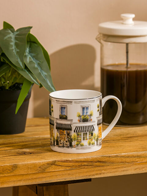 LCW HOME Кружка из фарфора с принтом 320 мл - S6ET23Z8-F9C