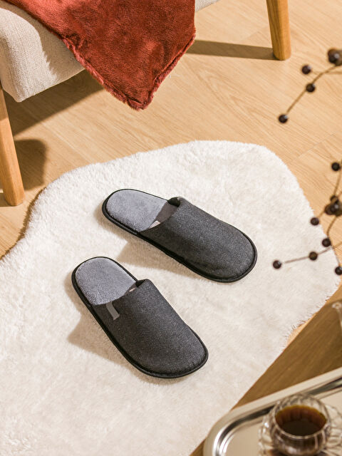 LCW STEPS Nakışlı Erkek Ev Terliği - S6FN26Z8-DBQ