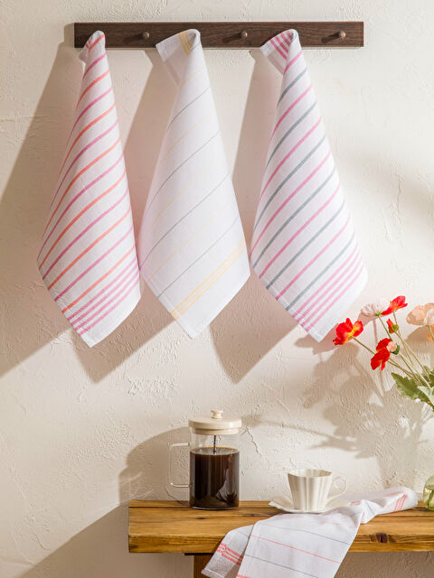 LCW HOME Baskılı Kurulama Bezi 3'lü - S6G237Z8-F9C