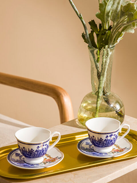 LCW HOME 2 Kişilik Porselen Kahve Fincan Takımı 90 ml