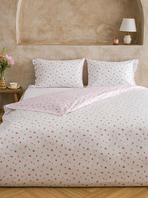 LCW HOME Desenli Çift Kişilik Nevresim Seti - S6GS45Z8-F9C