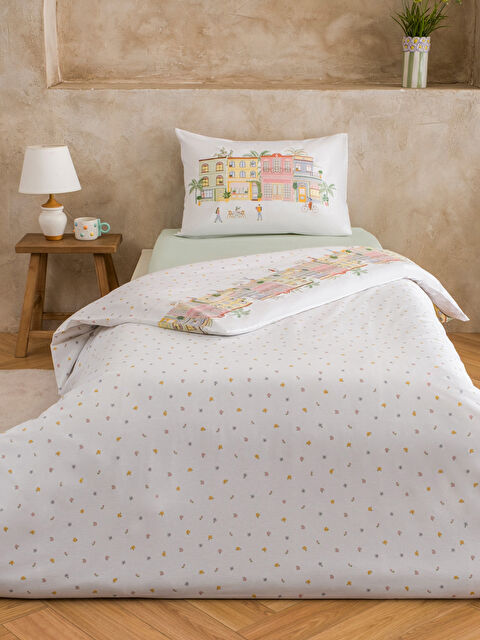LCW HOME Printed Single Duvet Cover Set - S6H009Z8-F9C