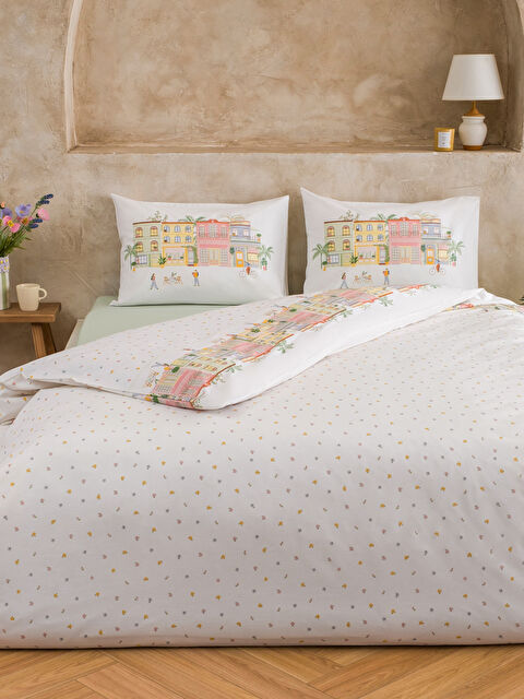 LCW HOME Printed Double Bedding Set - S6H023Z8-F9C