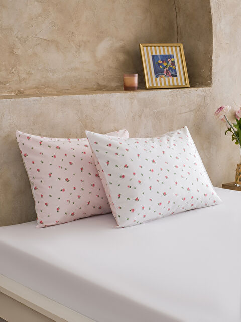 LCW HOME Pamuklu Yastık Kılıfı 2'li 50x70 cm - S6H104Z8-F9C