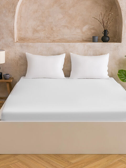 LCW HOME Çift Kişilik Lastikli Çarşaf - S6H148Z8-J5E