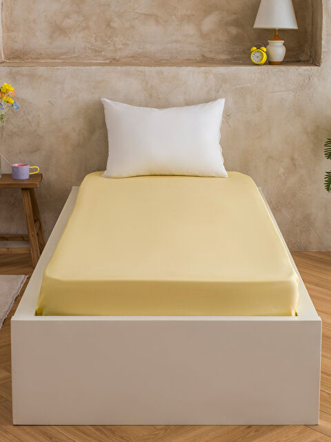 LCW ACCESSORIES Lastikli Tek Kişilik Lastikli Çarşaf - S6H384Z8-FQJ