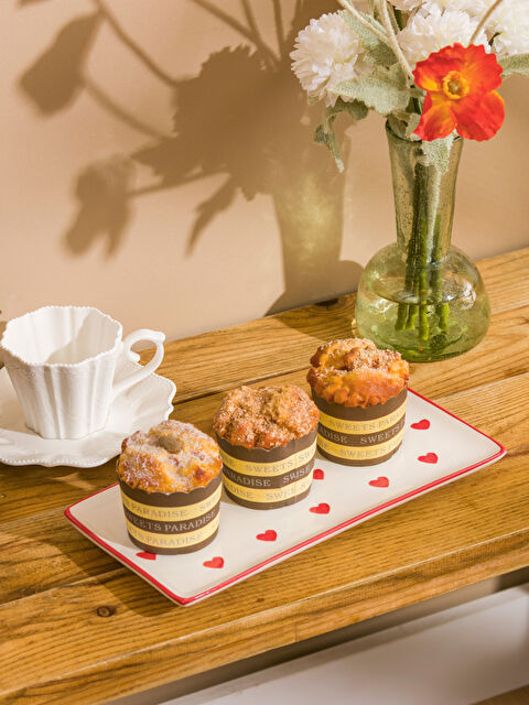 LCW HOME Kalp Baskılı Sunum Tabağı 29 cm - S6HI88Z8-LTQ