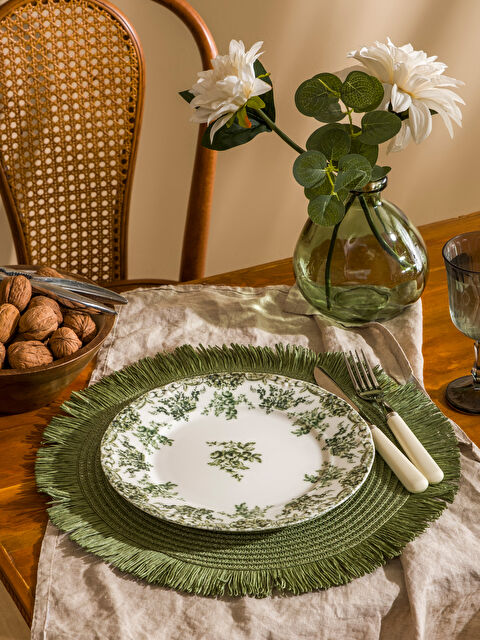 LCW HOME Baskılı Porselen Tabak 25 cm - S6HJ88Z8-LRR