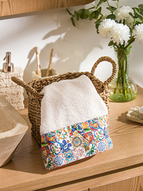 LCW HOME өрнекті бетке арналған сүлгі 50x80 см - S6HQ04Z8-QVC