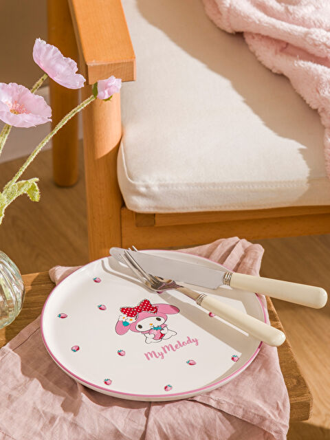 LCW HOME Melody Baskılı Porselen Tabak 22 cm - S6IF02Z8-M0T