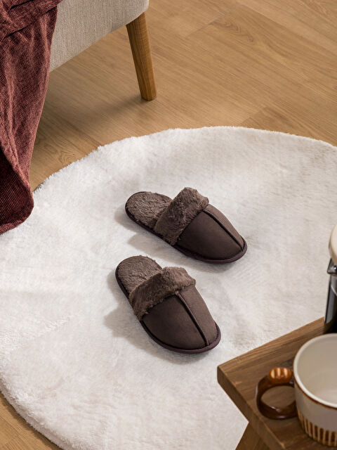 LCW HOME İçi Kürklü Kadın Ev Terliği - S6II98Z8-JNU