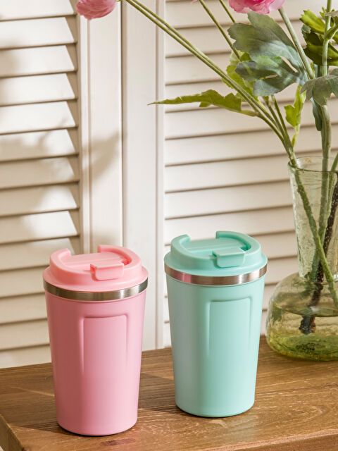 LC WAIKIKI Kapaklı Suluk Matara 350 ml - S6IM68Z8-QBC