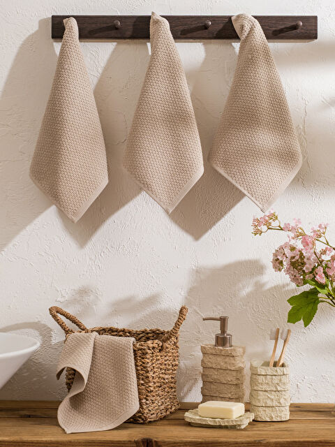 LCW HOME Pamuklu El Havlusu 3'lü 50x80 Cm - S6IR65Z8-RW0