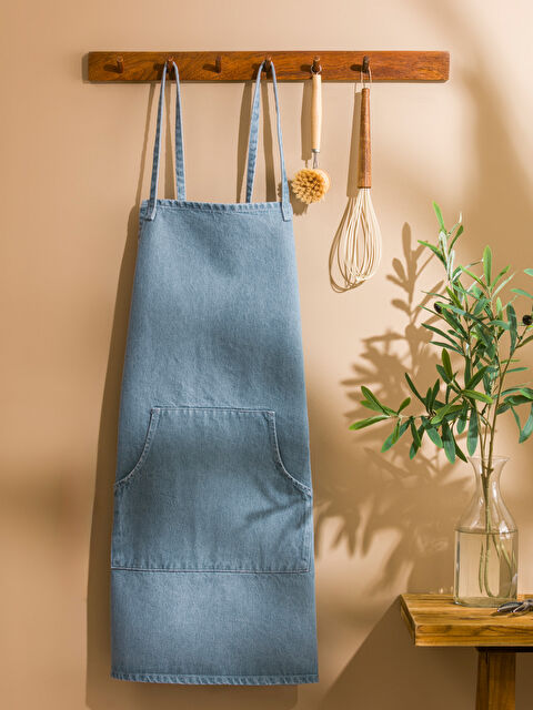 LCW HOME Kadın Jean Mutfak Önlüğü - S6IS44Z8-L8B