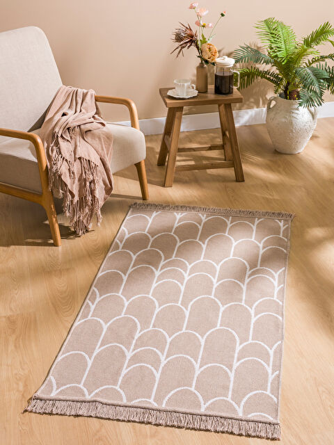 LCW HOME Desenli Püsküllü Halı 80x140 cm - S6J121Z8-LQB