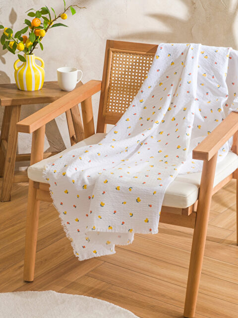 LCW HOME Limon Desenli Tv Battaniyesi 130x170 cm