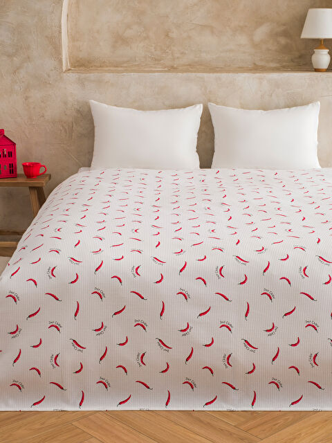 LCW HOME Biber Desenli Çift Kişilik Pike