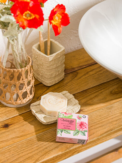 Mage Gül Sabunu Kokulu Katı Sabun 50 g - S6JQ86Z8-M0T