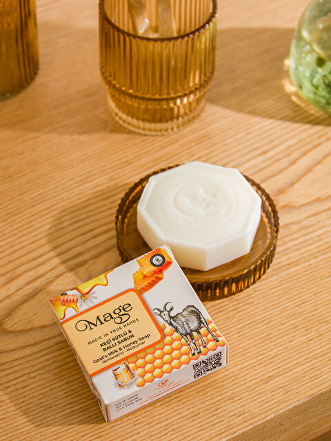 Mage Keçi Sütlü Ballı Katı Sabun 50 g - S6JR37Z8-M0T