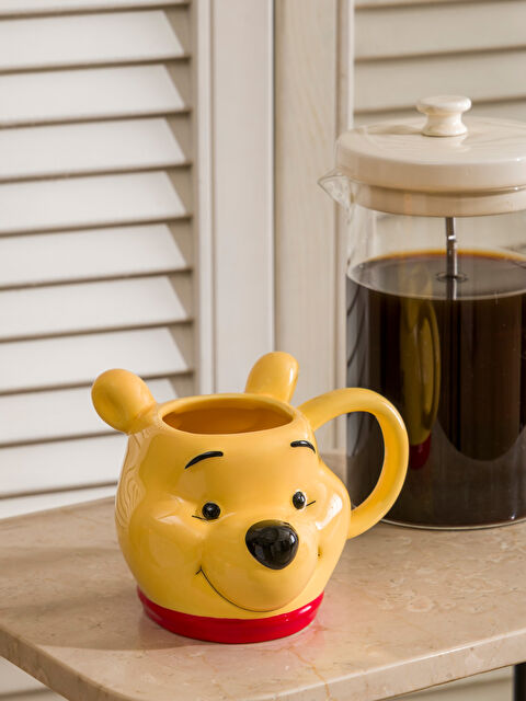 LCW HOME Winnie the Pooh Figürlü Seramik Kupa 343 ml