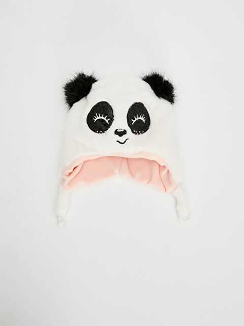 LCW ACCESSORIES Милая кепка с деталями лица для девочек - 0W7978Z4-J5E