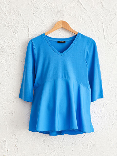 LCWAIKIKI Maternity T-shirt de maternité en coton - 0WH434Z8-QQ8