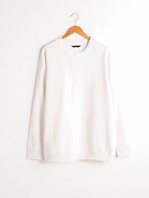 XSIDE ოვერსაიზ მრგვალი საყელო თბილი ზედა - 0WHV73Z8-RHG