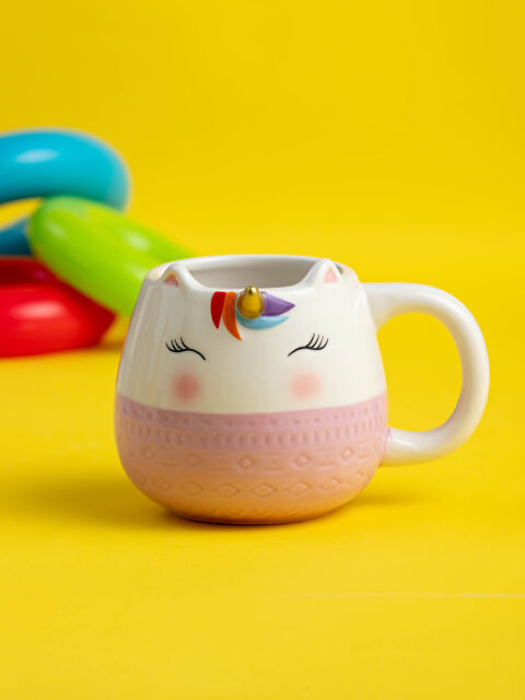 LCW HOME Seramik Desenli Kupa Bardak 353 ml - W11205Z8-F9C