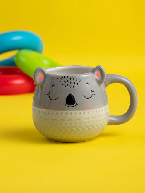 LCW HOME Koala Figürlü Seramik Kupa Bardak 374 ml - W11209Z8-F9C